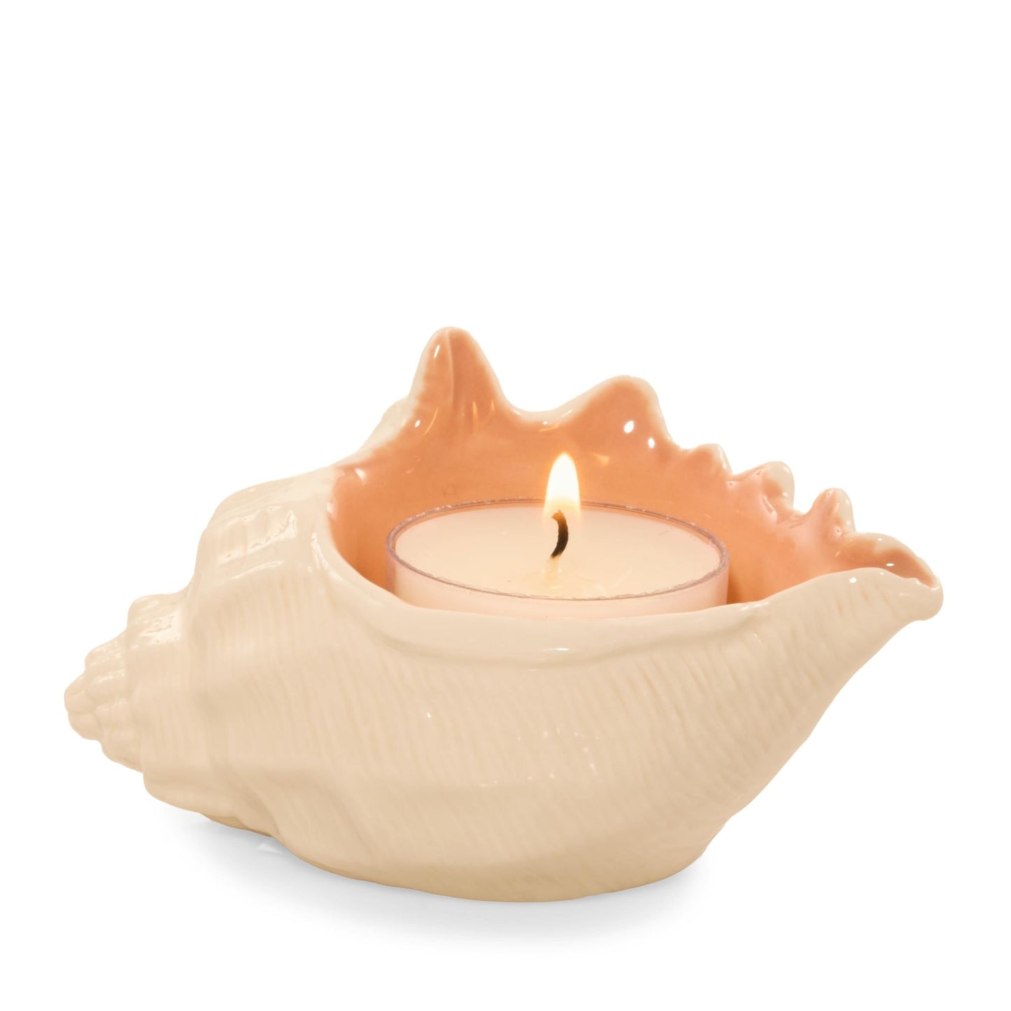 Seashell Tea Light Candle Holder 6PWC