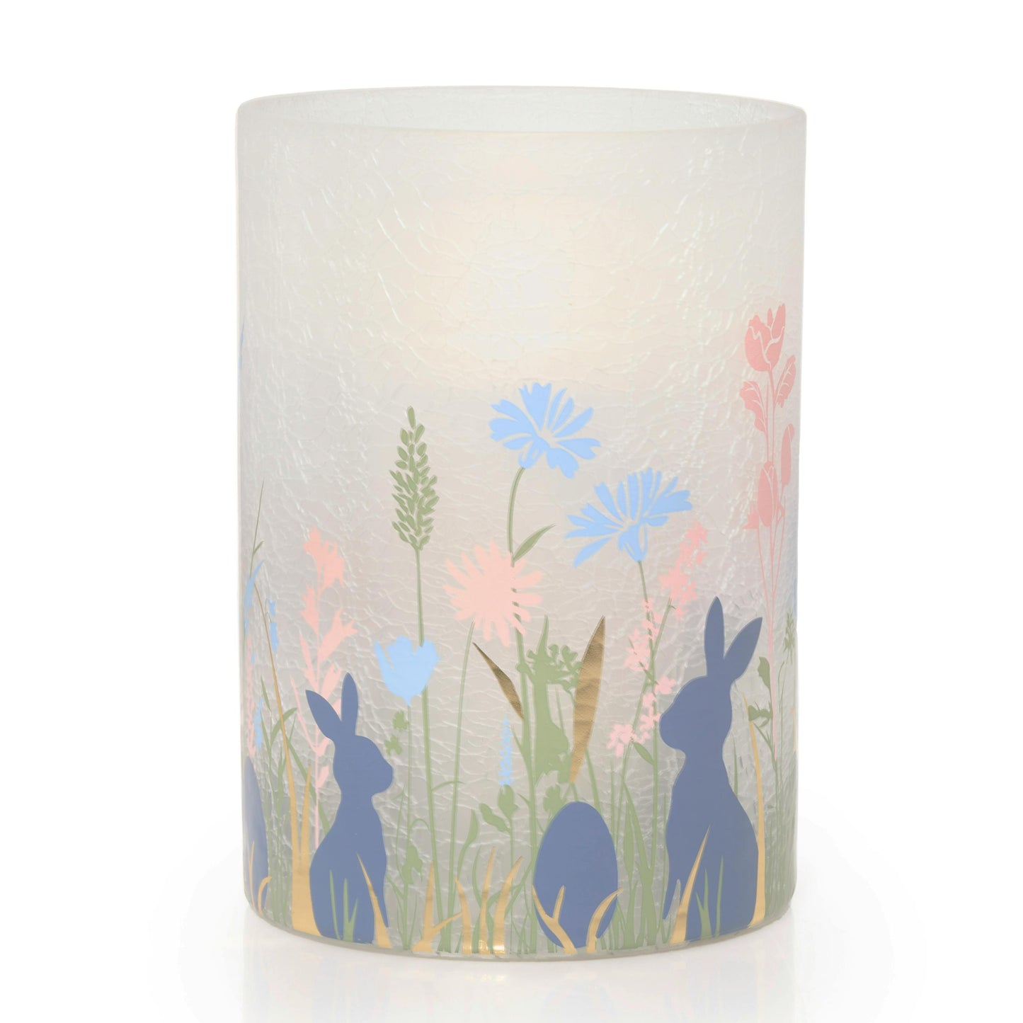 Easter Bunny Jar Candle Holder KF4O