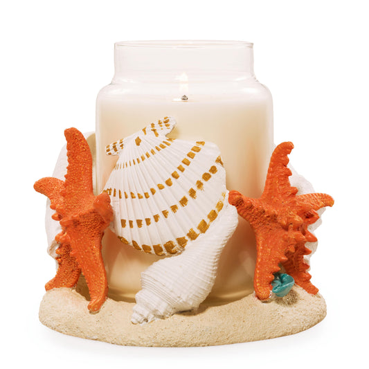 Seashell Jar Candle Holder RRML